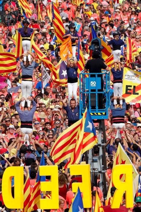 Les millors imatges de la Diada 2018