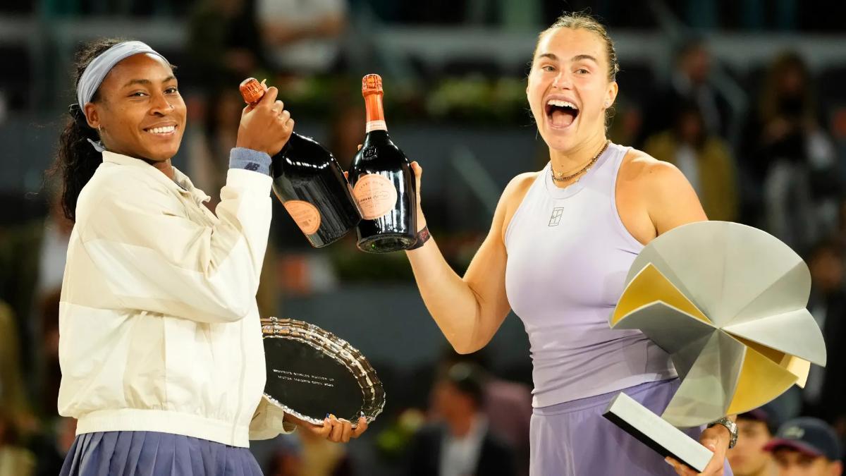 Sabalenka y Gauff en Madrid