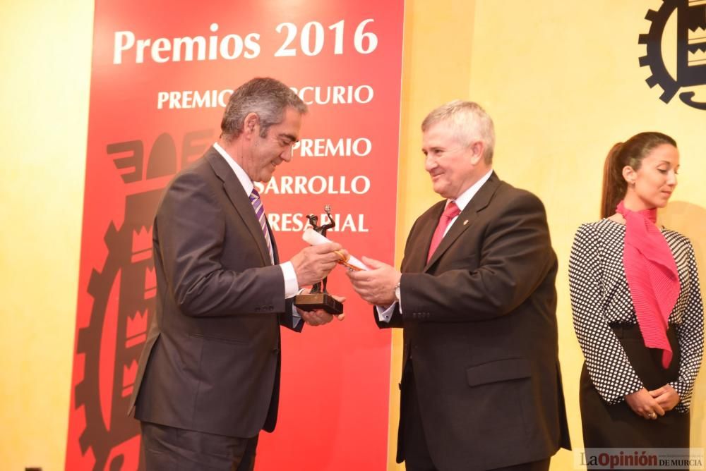 Noche de la Economía Murciana: Premios Mercurio y del Premio al Desarrollo Empresarial