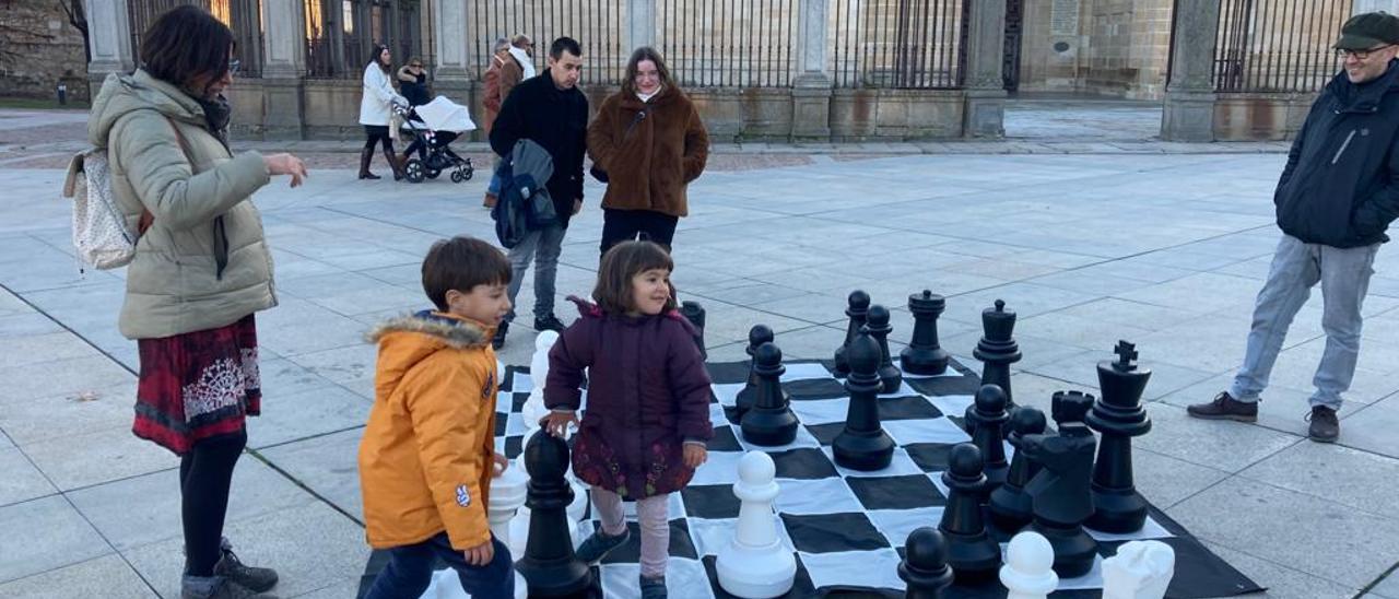 Zamora, parada de "La vuelta ajedrecista a España"