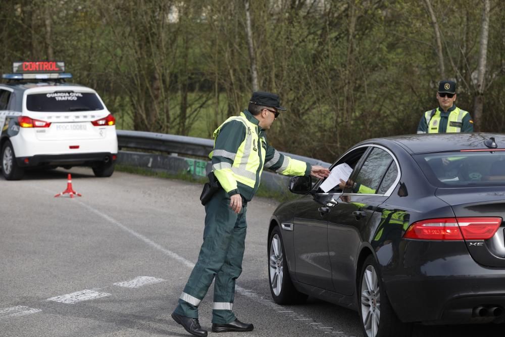 Coronavirus en Asturias: Controles