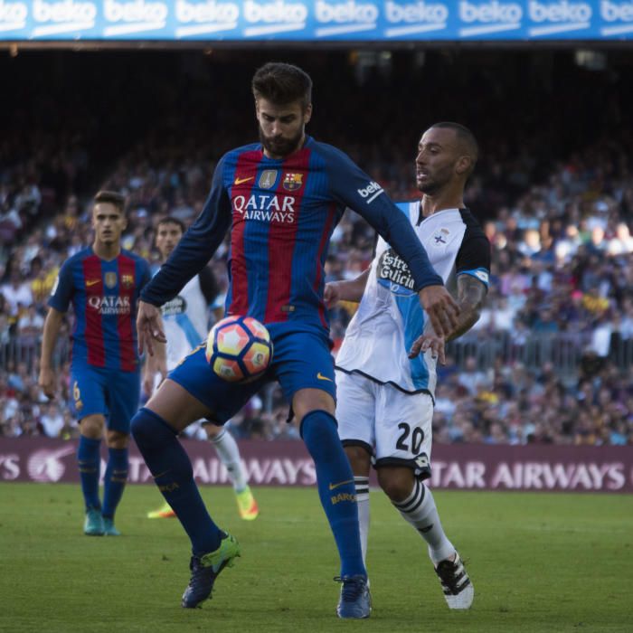 El Deportivo cae goleado ante el Barcelona