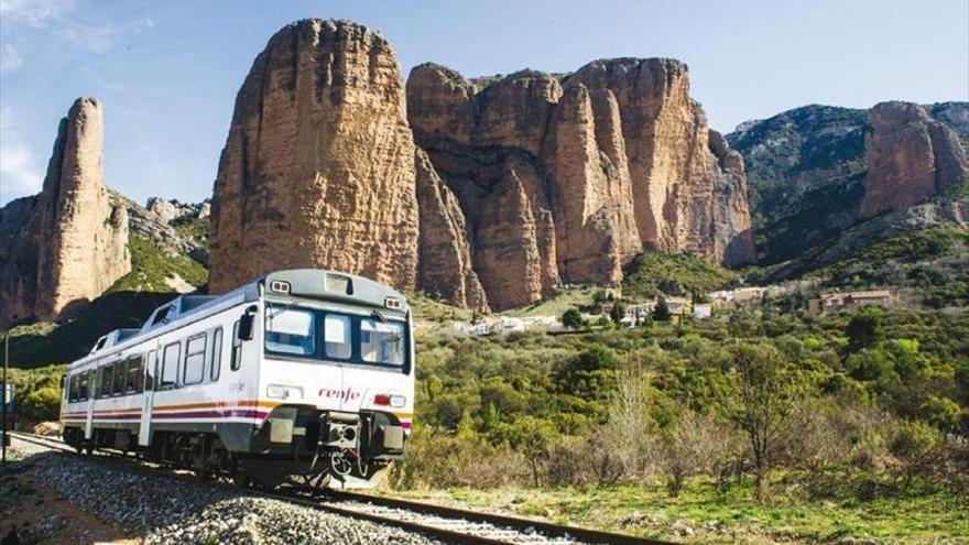 Vuelven las rutas en el tren geológico del Prepirineo