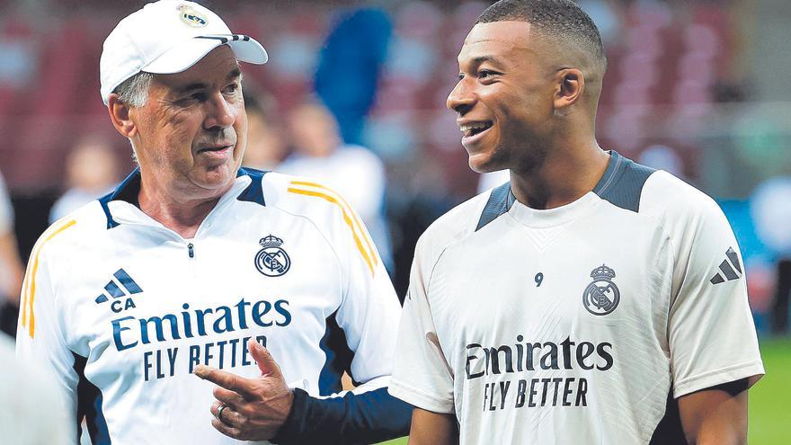 El Madrid inicia su romería de retos