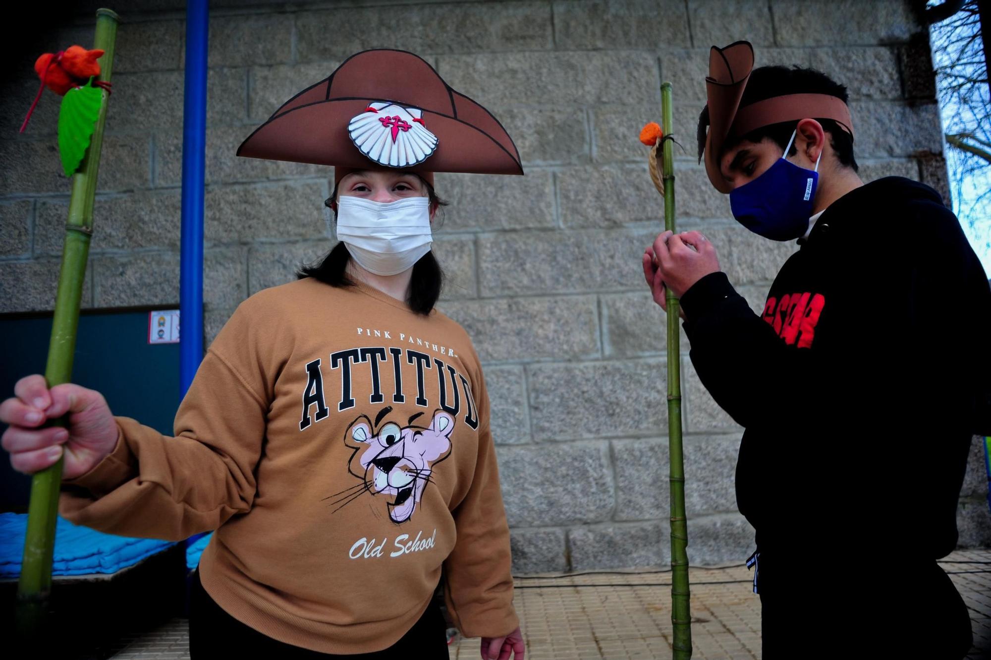 Carnaval infantil en los colegios de Vilagarcía