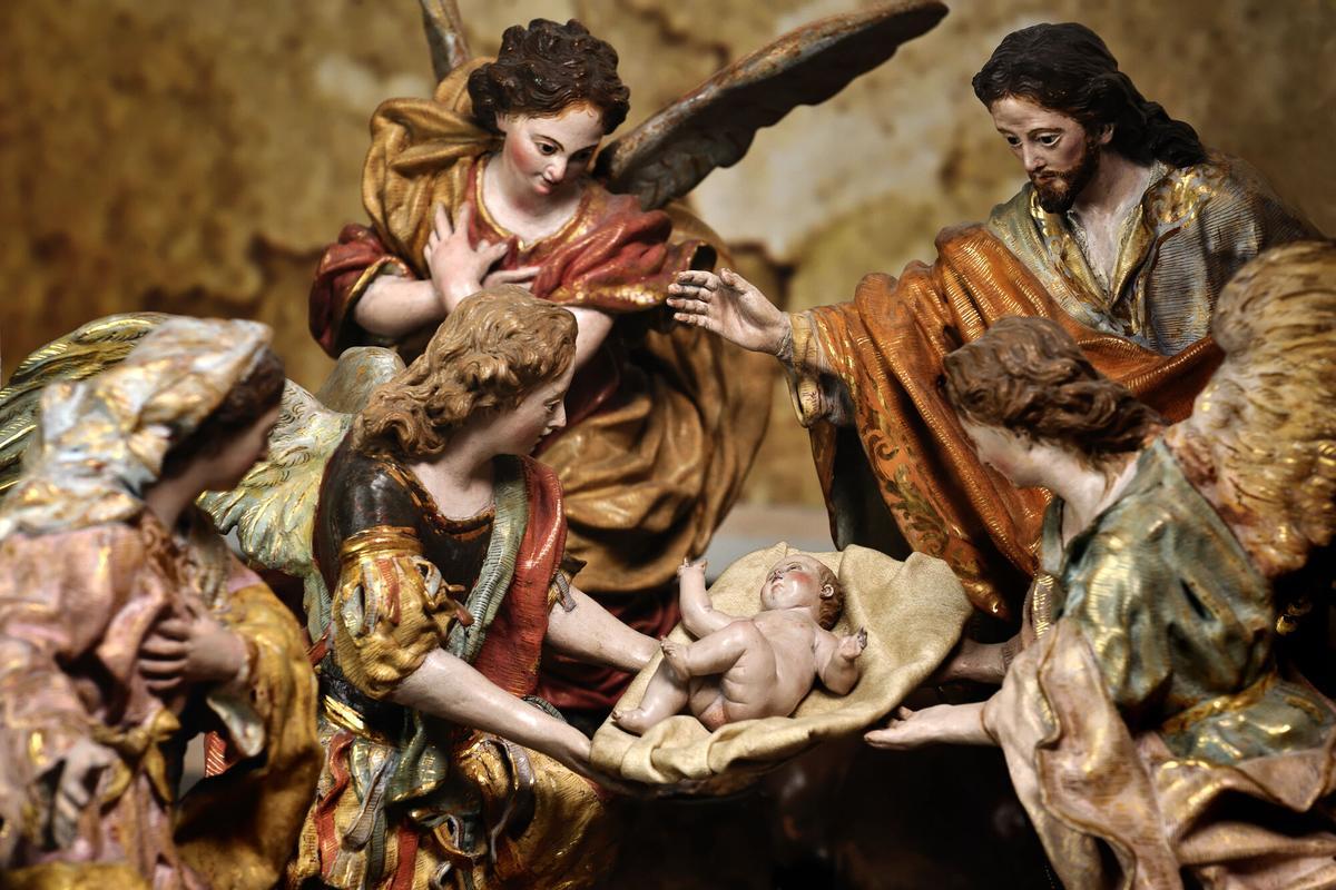 Mollina presume estos días de Navidad de su Museo Internacional de Belenes