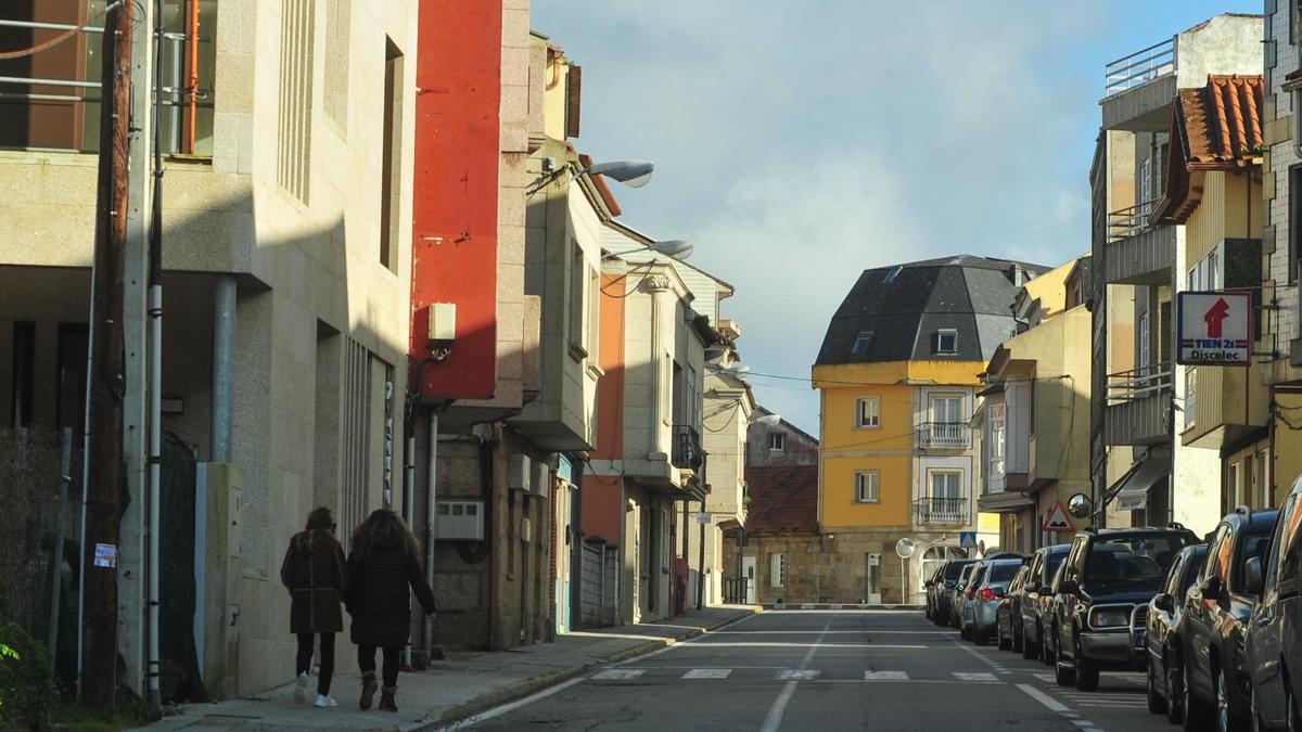 La peatonalización prima en el proyecto diseñado para la avenida Castelao de A Illa