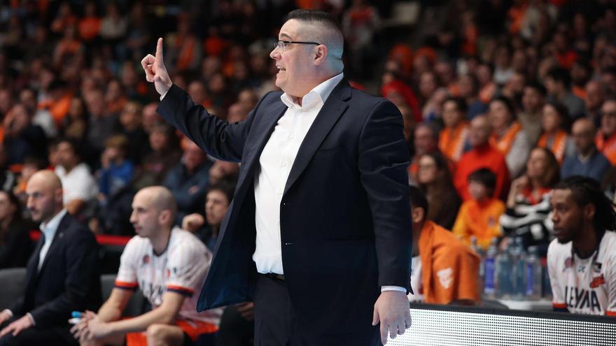 Epi, en la victoria del Leyma frente a Lleida en el Coliseum.