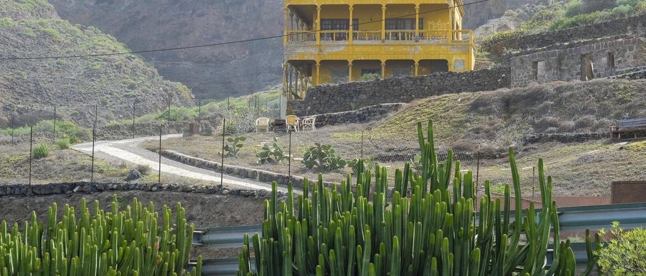 El antiguo hotel del balneario de El Rincón, en la actualidad.