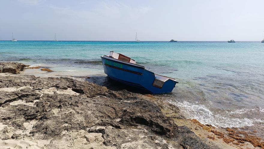 Llega a Formentera la segunda patera en apenas tres días