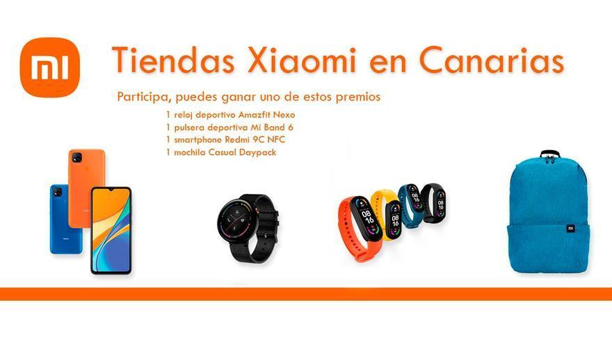 Sorteo de productos por apertura de tienda Xiaomi en La Laguna el 14 de Octubre a las 18:00 horas