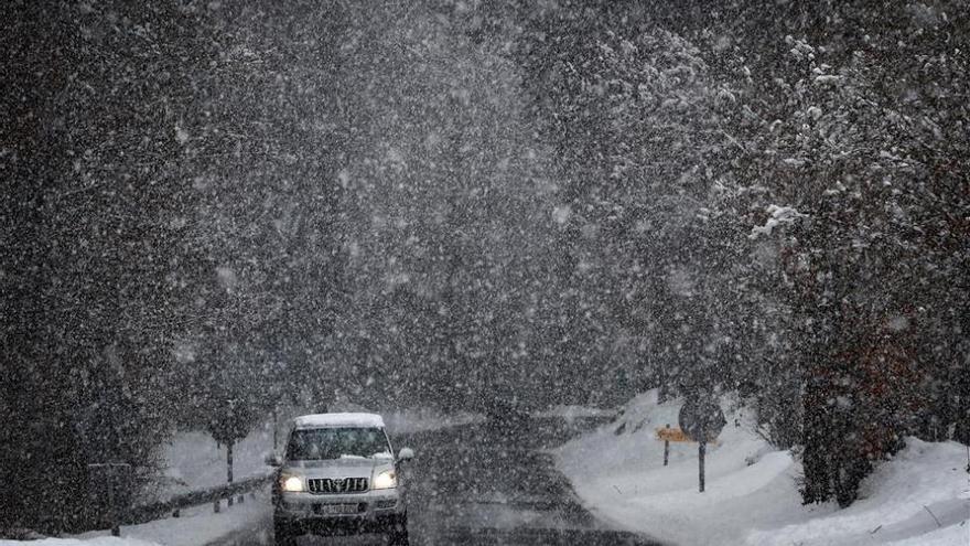 Aemet alerta de afecciones en carreteras de alta capacidad por nevadas