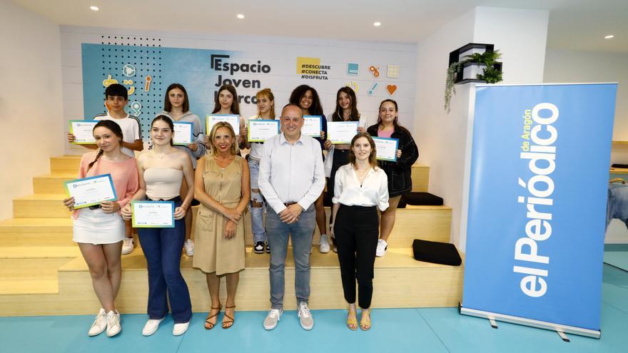 Los ganadores del concurso &#039;Ecoestudiante&#039; reciben sus premios