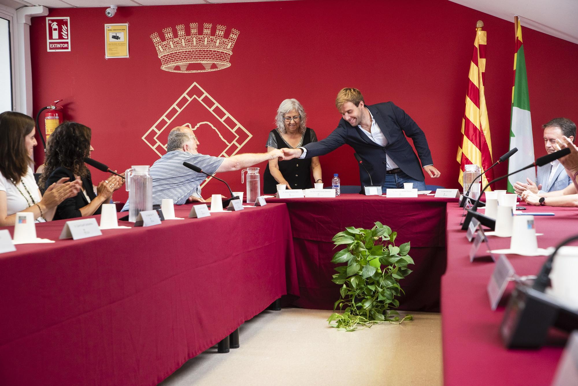 Totes les imatges de la constitució del Consell Comarcal del Berguedà