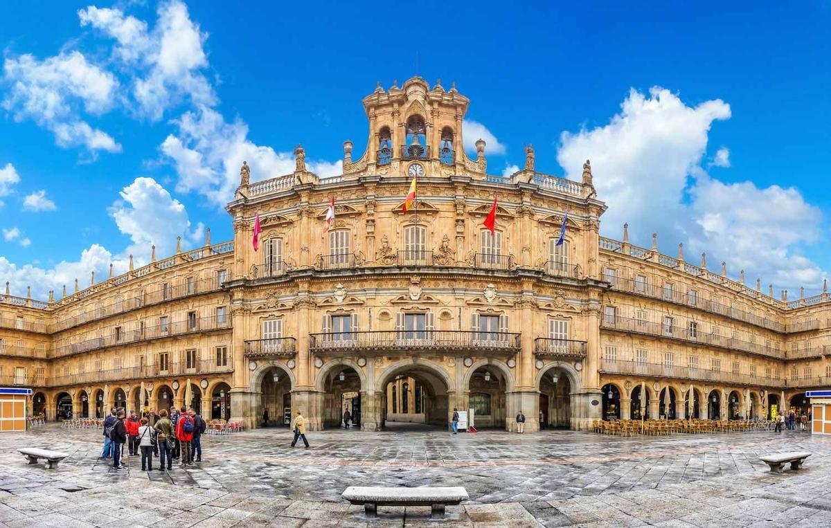 Plaza Mayor, Salamanca, Castilla y Leon