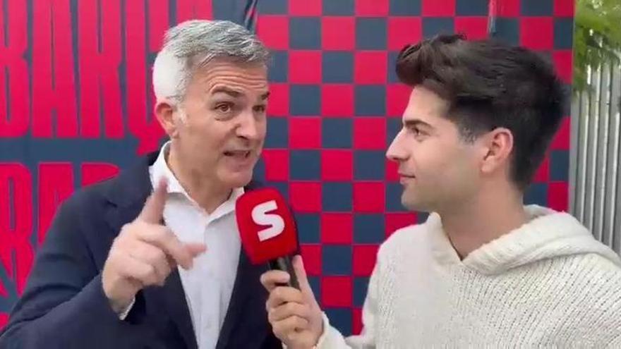 Víctor Font atiende a Sport tras depositar las firmas : ¿Qué es lo mejor y lo peor que ha hecho como candidato azulgrana?