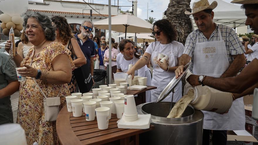 València repartirá horchata gratis mañana en la plaza del Ayuntamiento