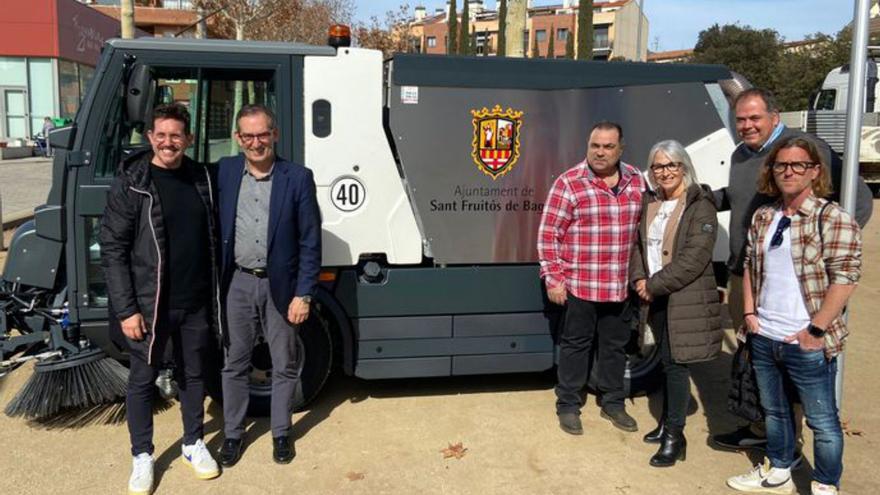 Sant Fruitós de Bages incorpora un nou vehicle per a la neteja de la via pública