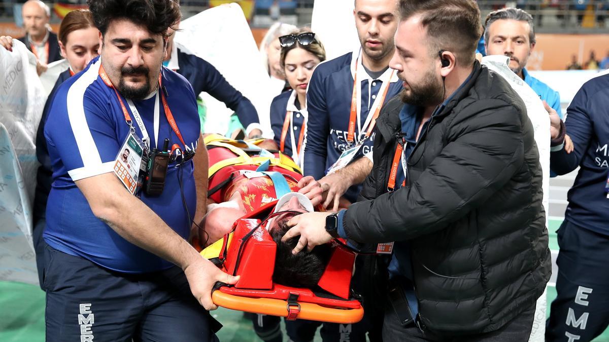 Grave accidente de Quique Llopis en Estambul