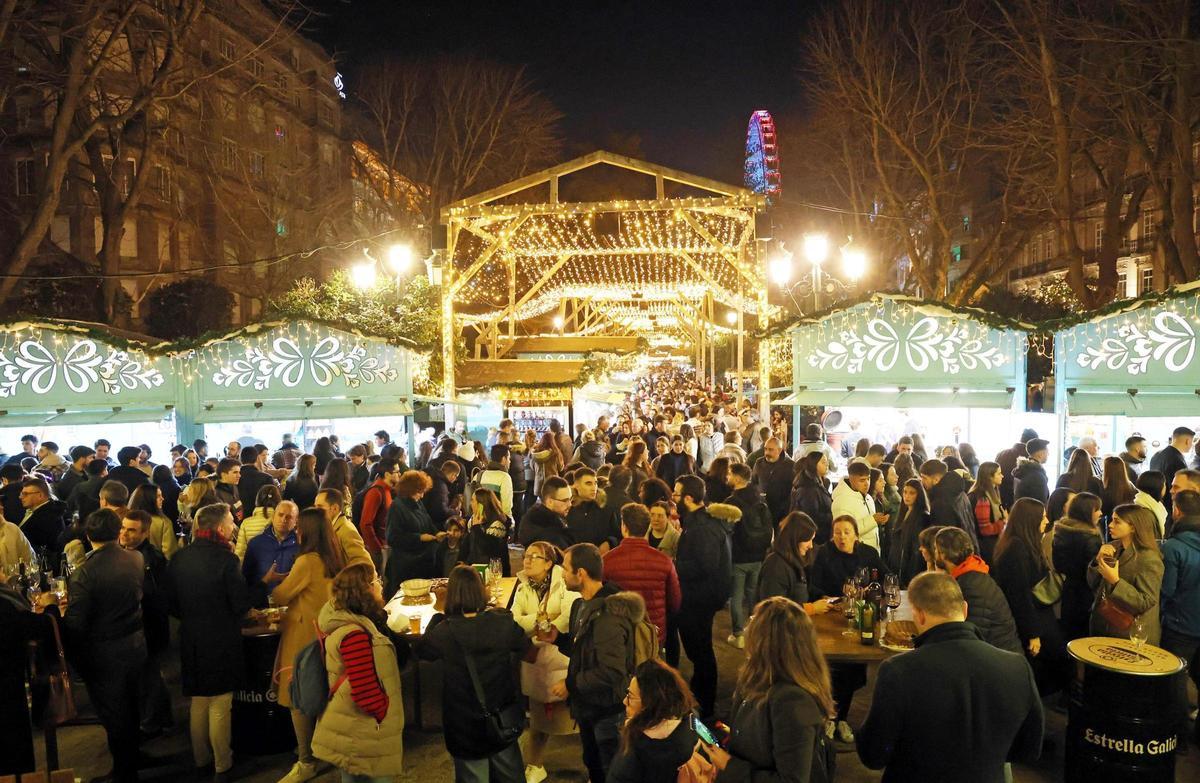 La Navidad de Vigo ya deslumbra al mundo