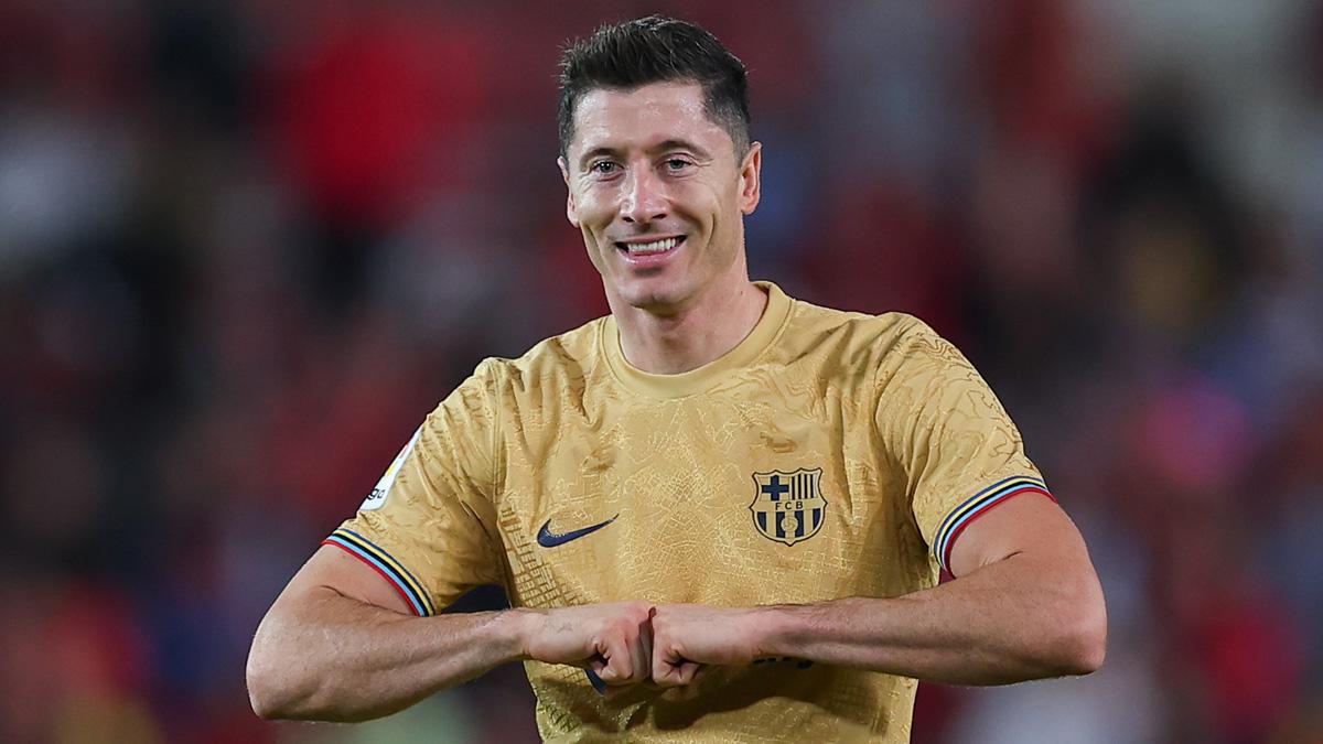 Lewandowski, delantero del FC Barcelona