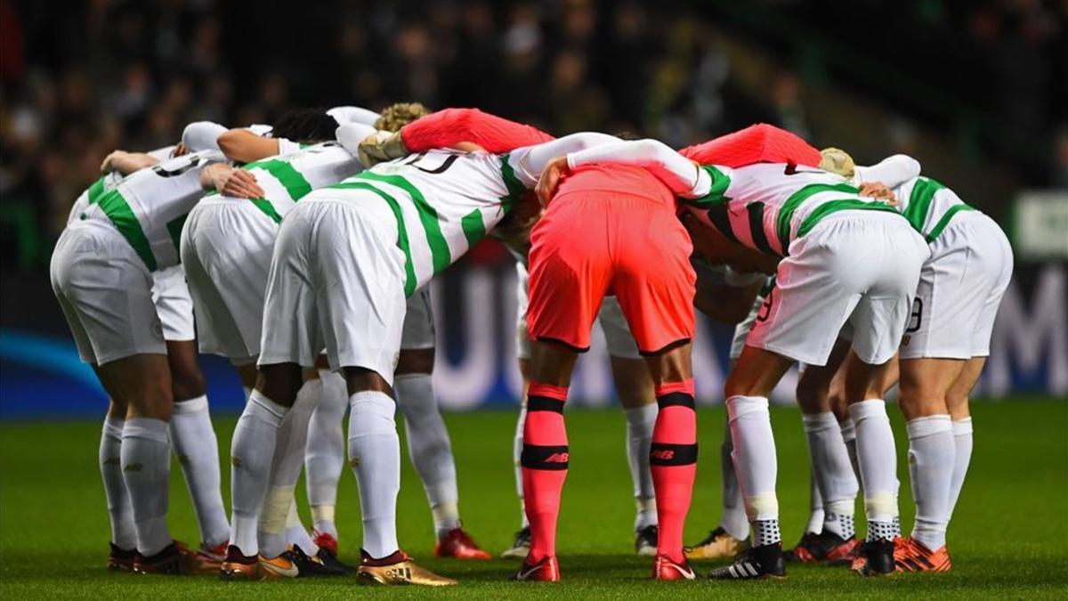 Los jugadores del Celtic cosecharon su primera derrota tras 69 encuentros