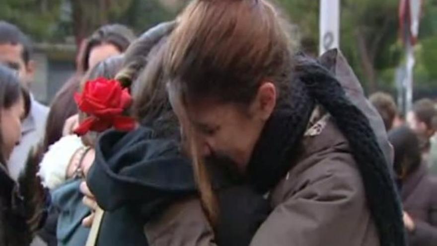 Vigilia en homenaje a las fallecidas en el Madrid Arena