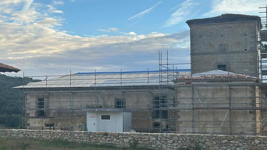 La obra de rehabilitación del palacio de Aramil avanza para que funcione como hotel en 2028: "Será exclusivo y diferencial"