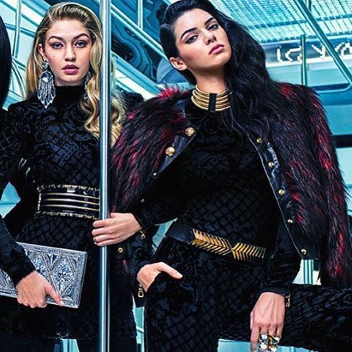 Balmain for H&amp;M: Gigi Hadid y Kendall Jenner