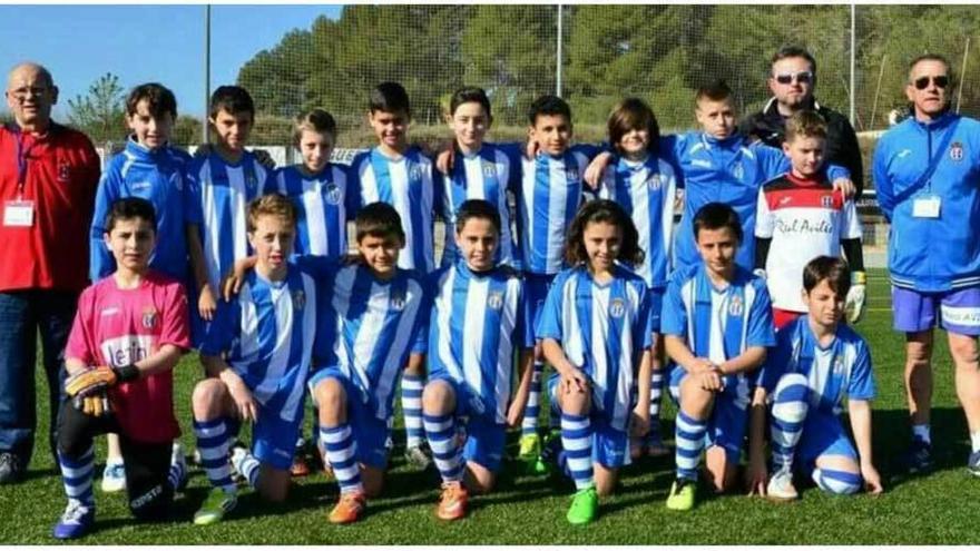 Los alevines del Avilés jugaron en Ontinyent