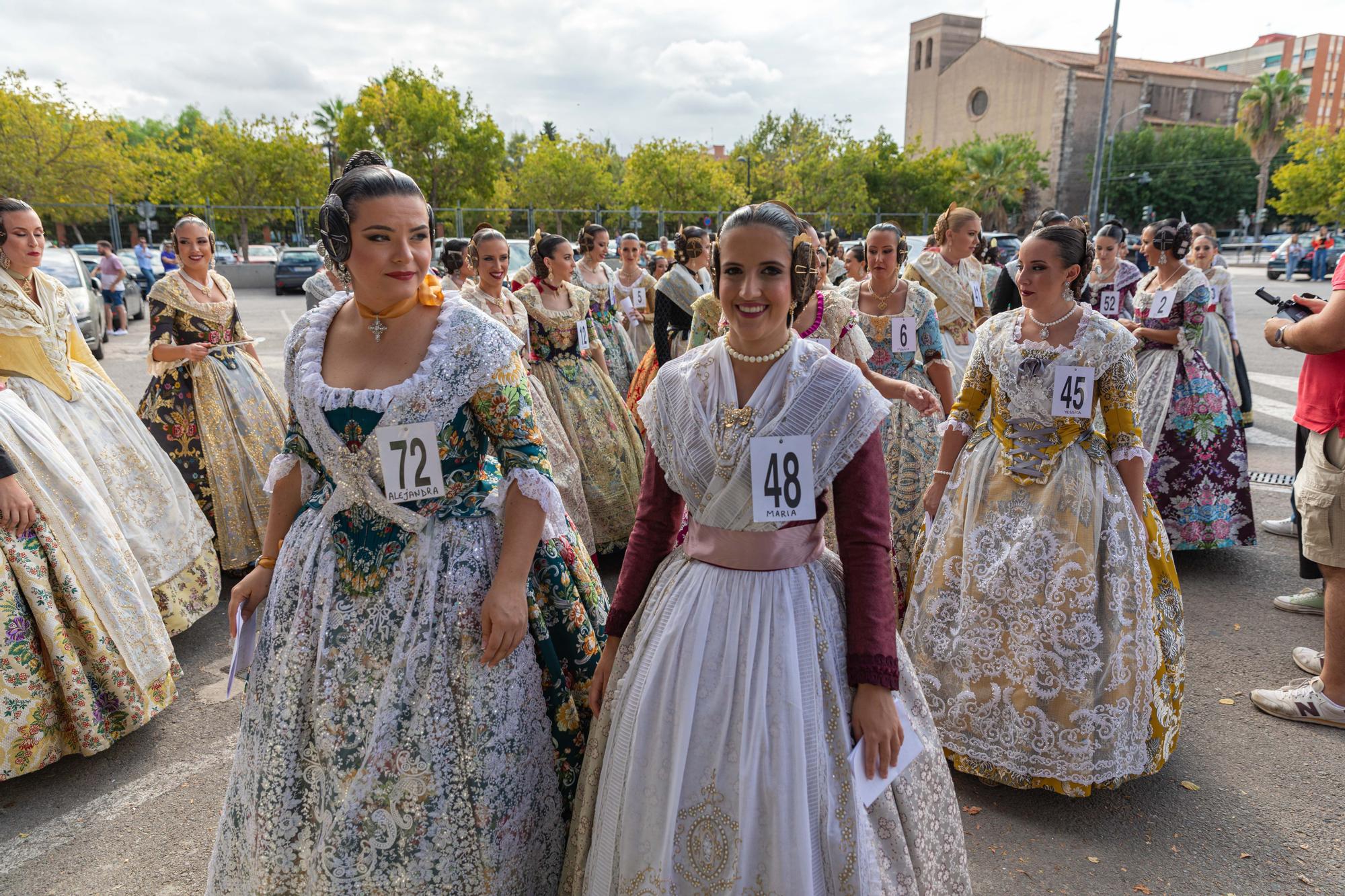 Visita de las candidatas al Ciutat de València