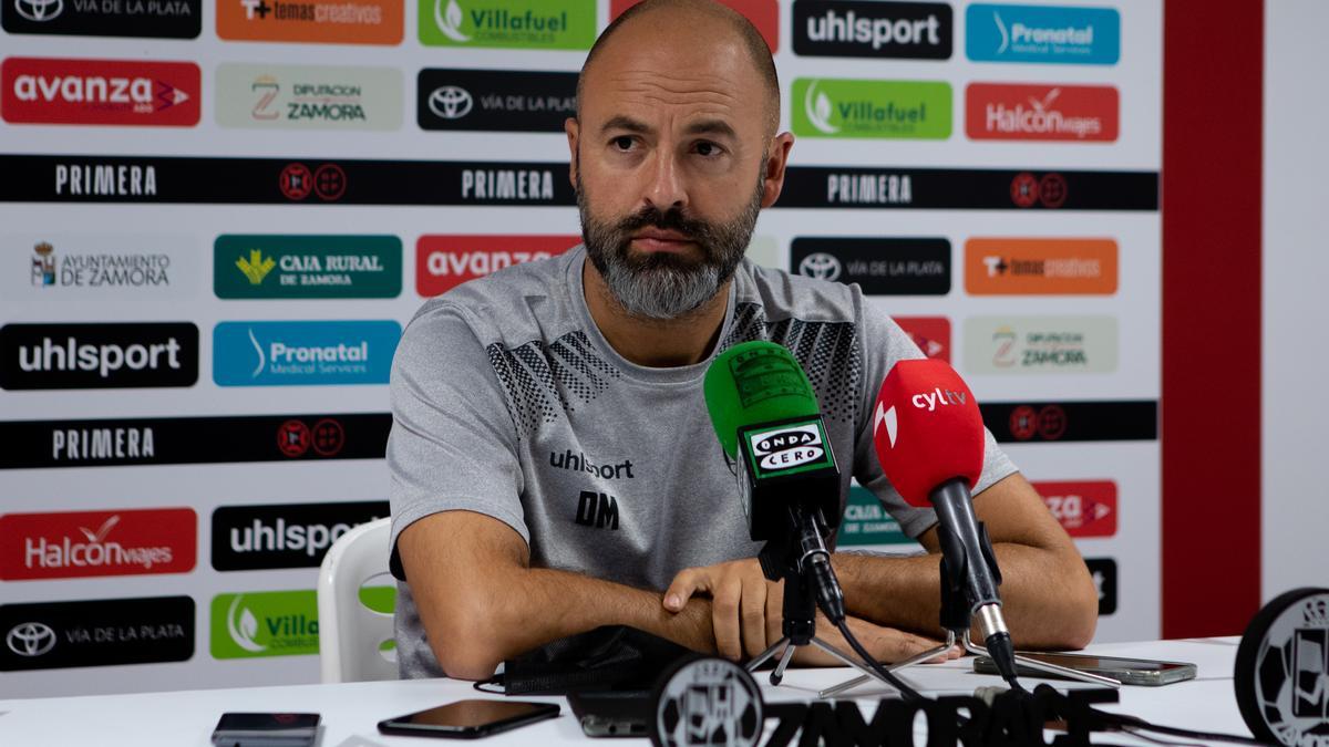 David Movilla, entrenador del Zamora CF