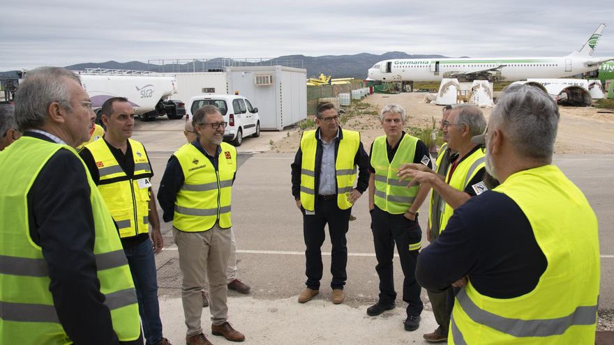 José Martí defiende la cesión a la Generalitat de los terrenos anexos al Aeropuerto de Castellón