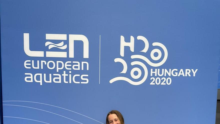 Carlota Torrontegui disputará las semifinales de 200 mariposa del Europeo de Budapest