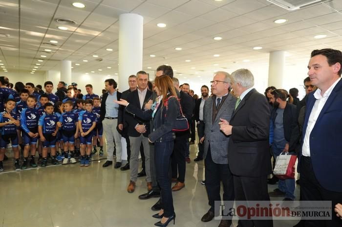 Presentación del Valverde Team en Murcia