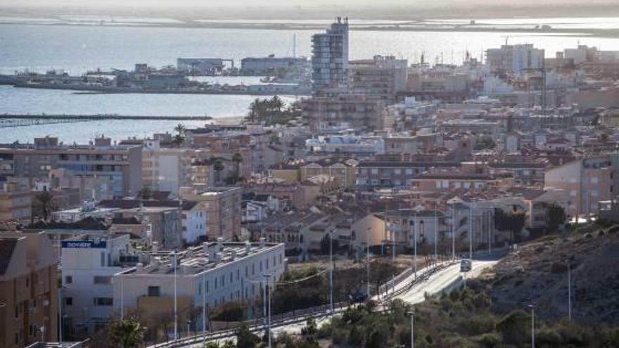 Vista general de la villa de Santa Pola.