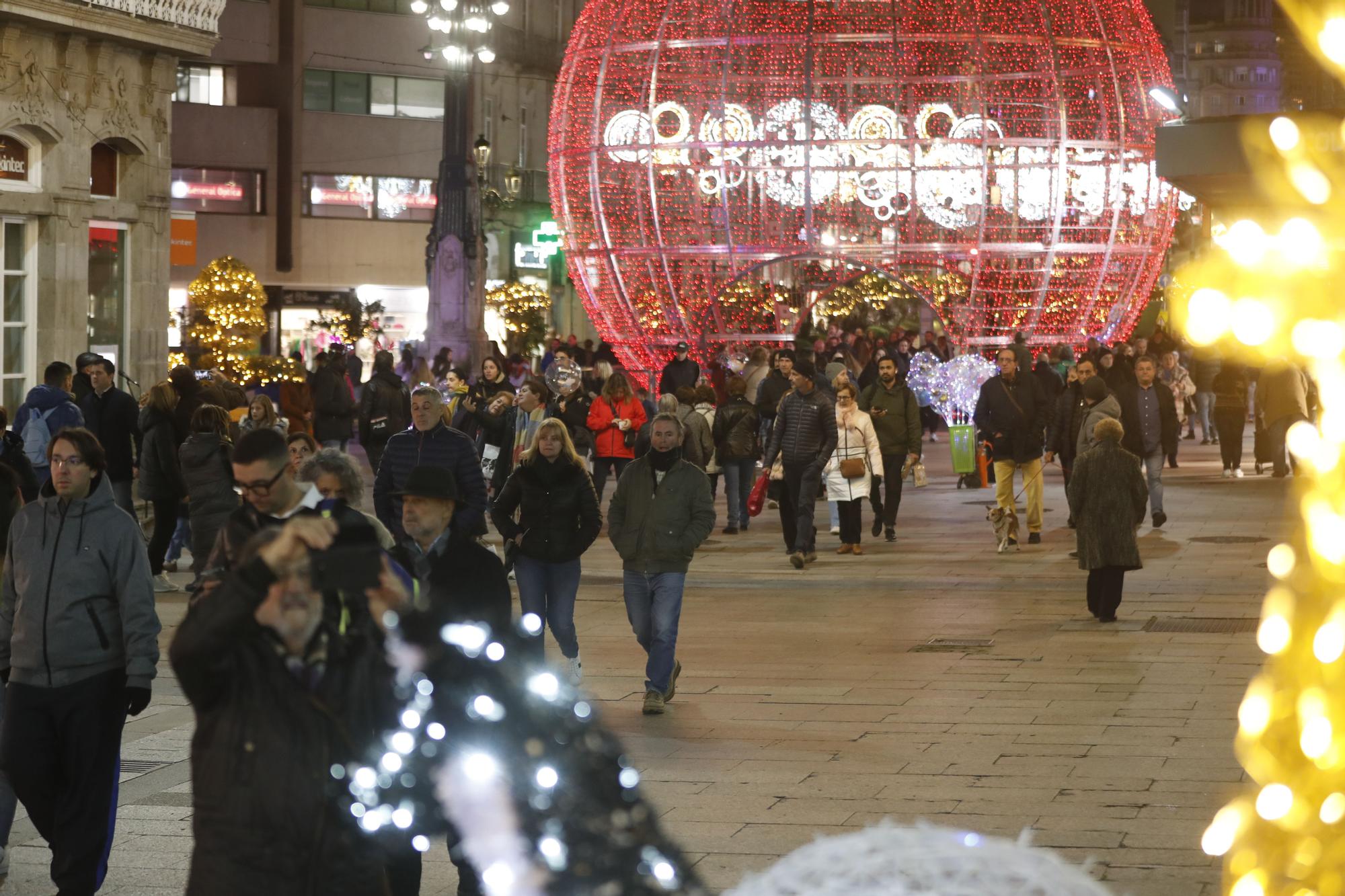 Vigo, un auténtico hervidero navideño