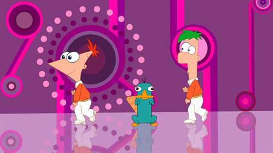 Phineas y Ferb.  A través de la Segunda Dimensión