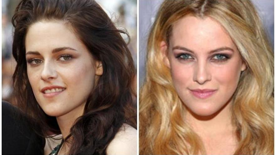 Kristen Stewart (iz) y Riley Keough