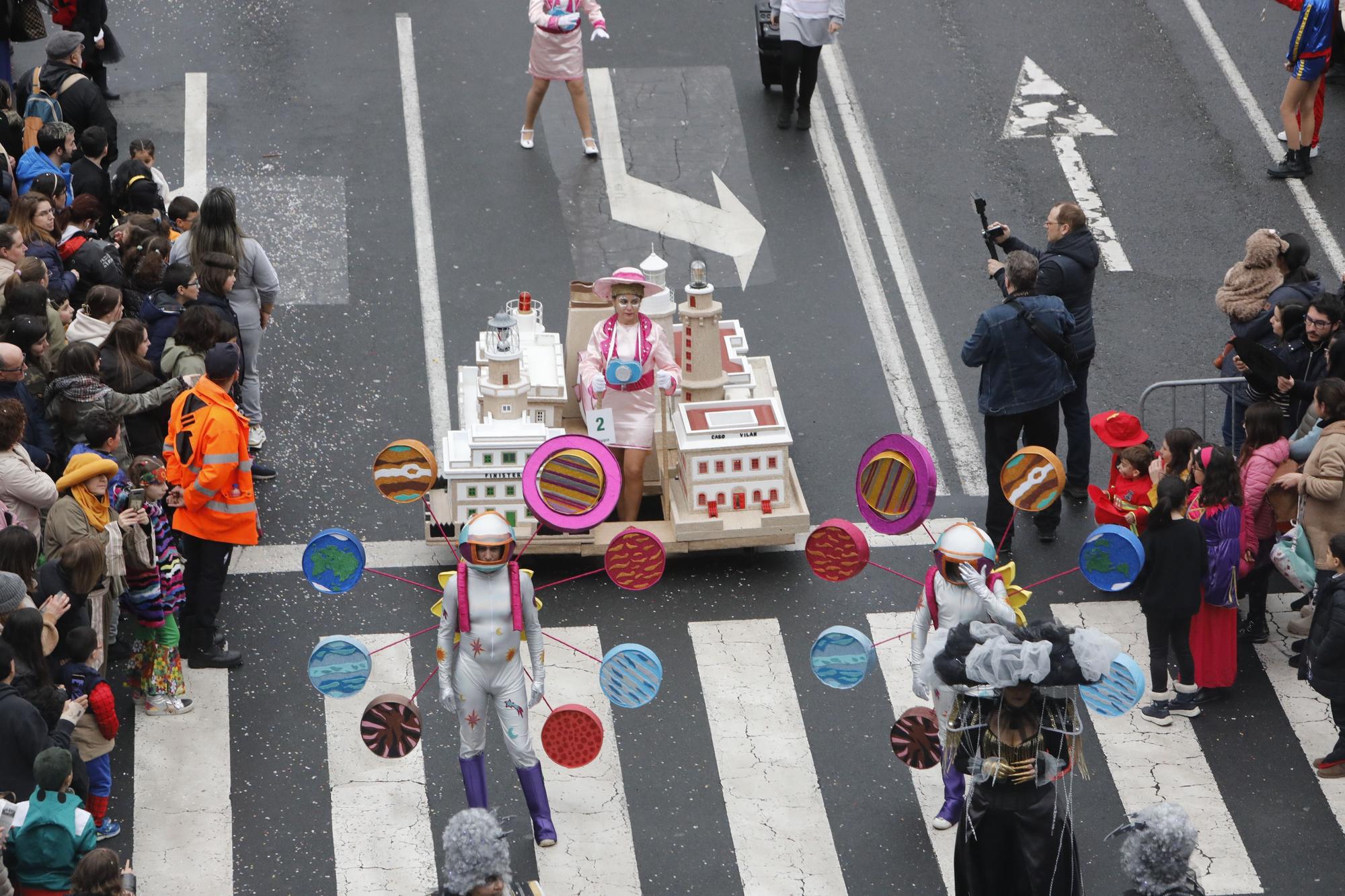 Desfile do Entroido 2023 en Compostela