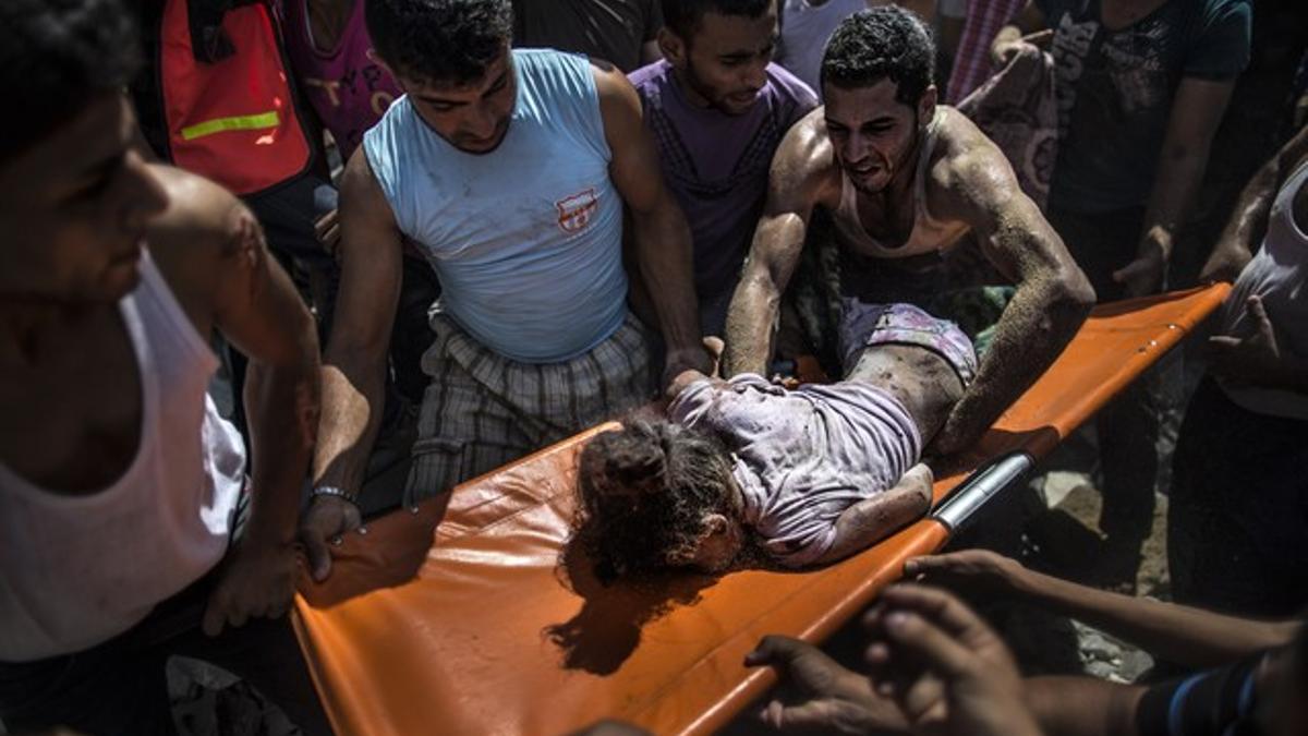 La niña de 8 años que ha fallecido durante la última tregua de Israel.