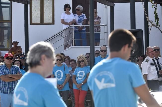 HOMENAJE VICTIMAS ACCIDENTE AVION AEROPUERTO ...