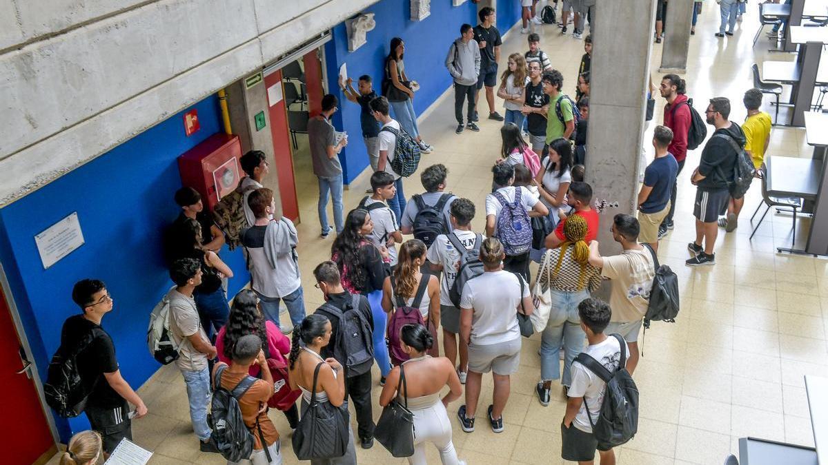 Imagen de la primera jornada de la EBAU del pasado mes de junio en la ULPGC