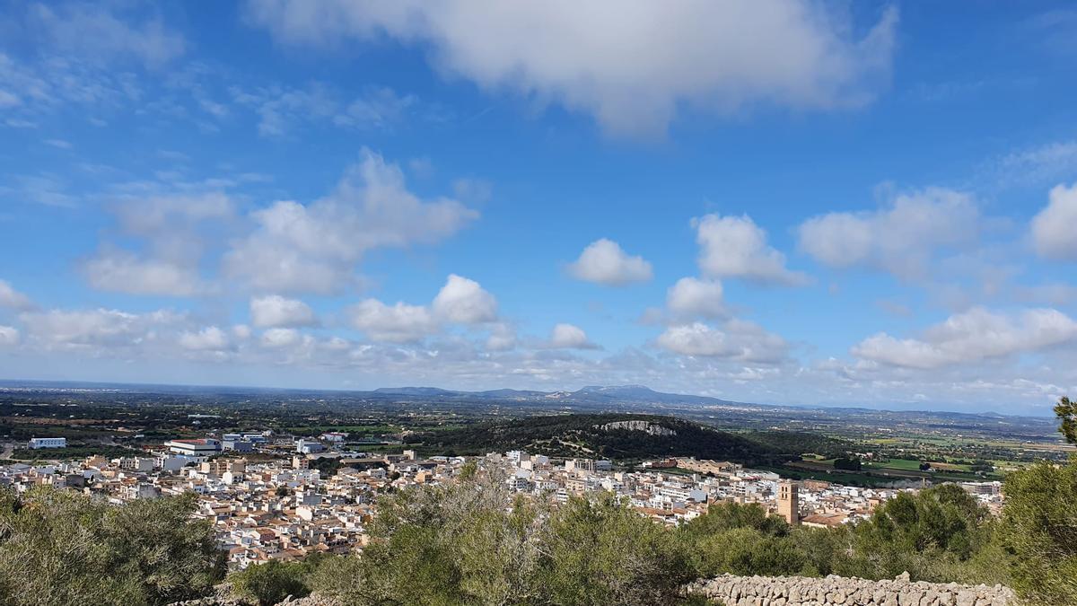 Vista general del pueblo de Felanitx.