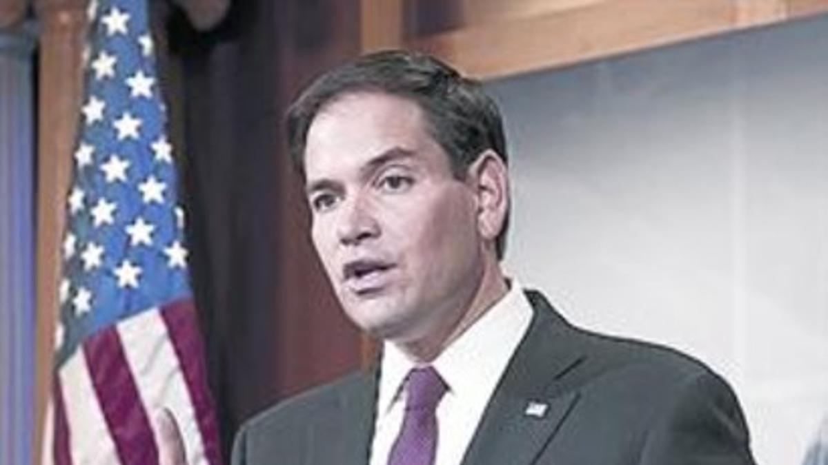 El senador Marco Rubio.