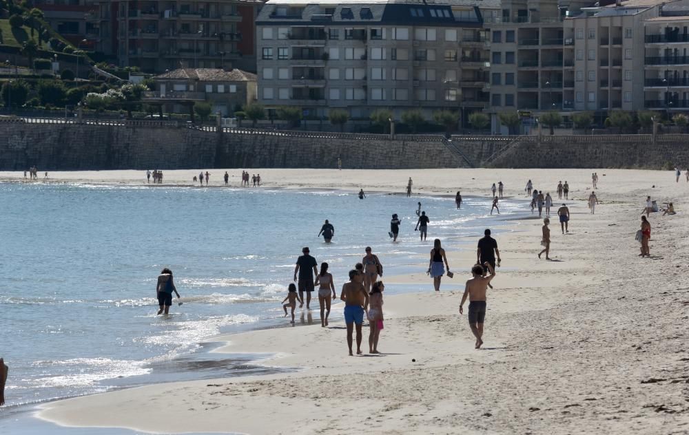 Los pontevedreses buscan el fresco con una despedida de la fase 1 a treinta grados