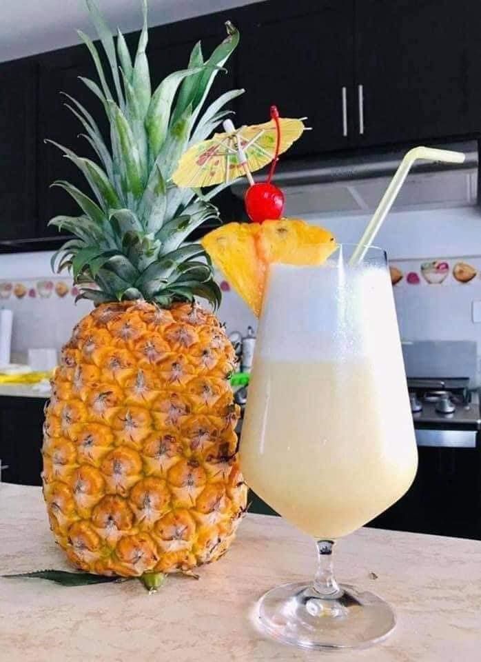 PIÑA COLADA INGREDIENTES RECETA | La receta de piña colada más sencilla