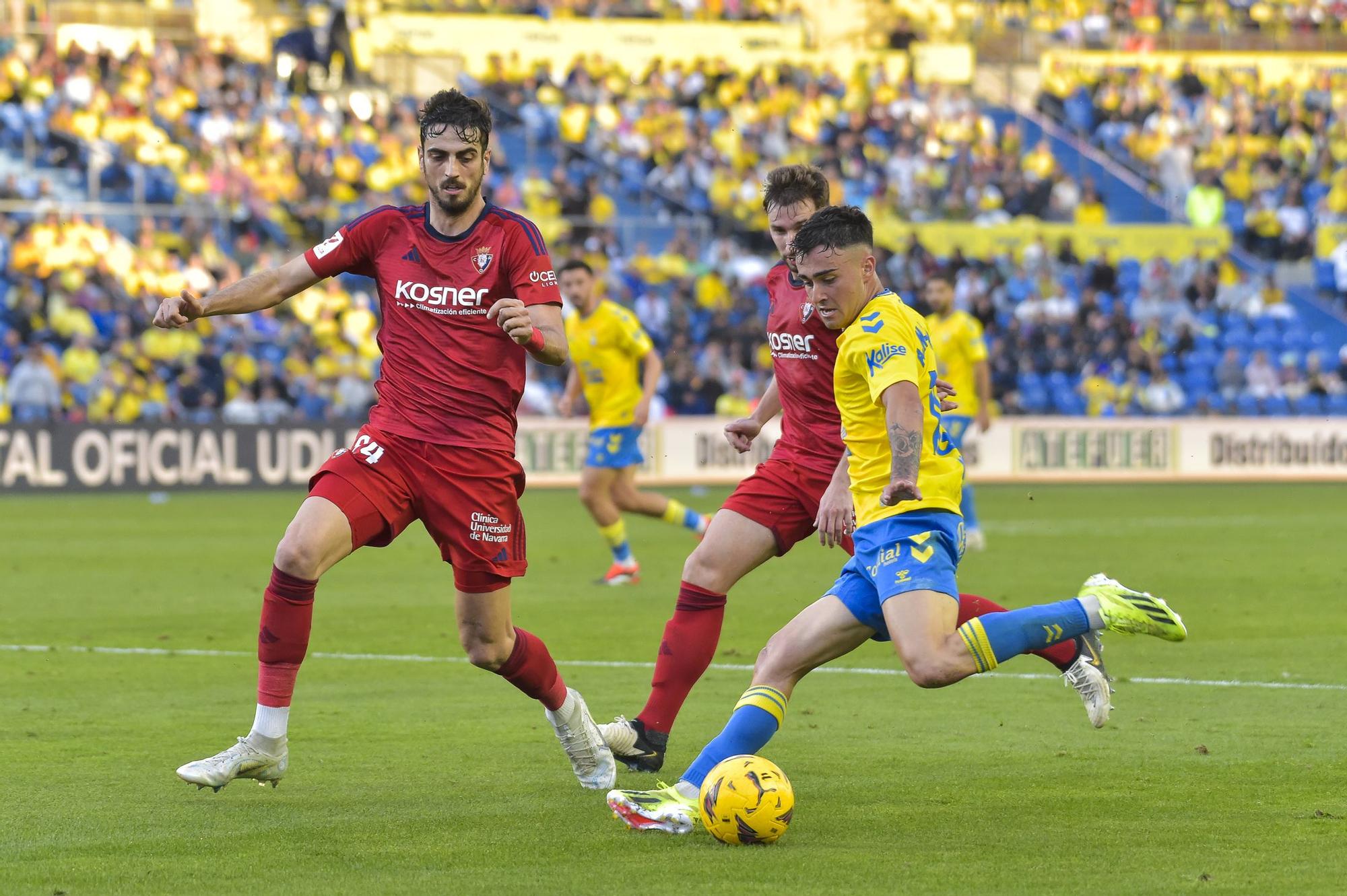 El partido UD Las Palmas-CA Osasuna, en imágenes