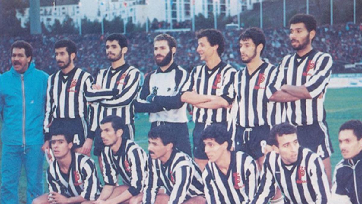 Plantilla del Sétif en 1990
