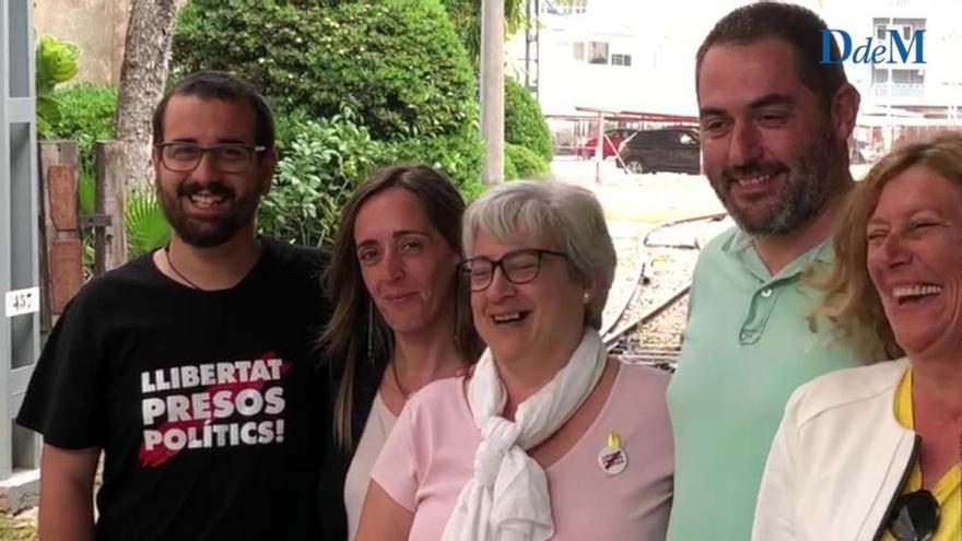 Los familiares de Puigdemont y 'los Jordis' ven "en estado de excepción" a Baleares